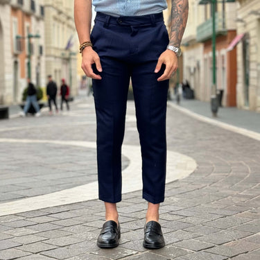 Pantalone Blu Navy Capri 2.0 - FLAG STORE